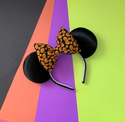 Halloween, Mickey, Minnie, Disney, Disney Walt Disney, Personalizados, Tiara da Minnie, Minnie ears, Tiara Minnie, Orelhinha da Minnie, Orelha Minnie