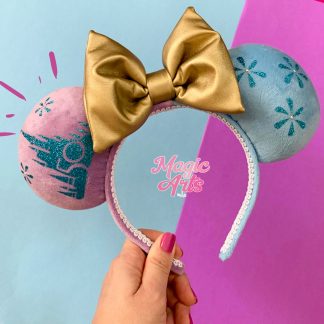 Mickey, Minnie, Disney, Disney Walt Disney, Personalizados, Tiara da Minnie, Minnie ears, Tiara Minnie, Orelhinha da Minnie, Orelha Minnie, 50th walt disney, 50 anos disney, Silhouette