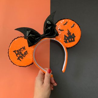 Halloween, Mickey, Minnie, Disney, Disney Walt Disney, Personalizados, Tiara da Minnie, Minnie ears, Tiara Minnie, Orelhinha da Minnie, Orelha Minnie