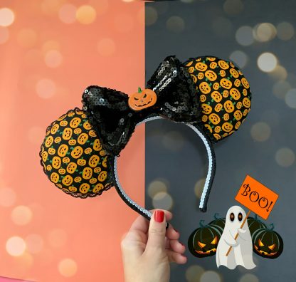 Halloween, Mickey, Minnie, Disney, Disney Walt Disney, Personalizados, Tiara da Minnie, Minnie ears, Tiara Minnie, Orelhinha da Minnie, Orelha Minnie