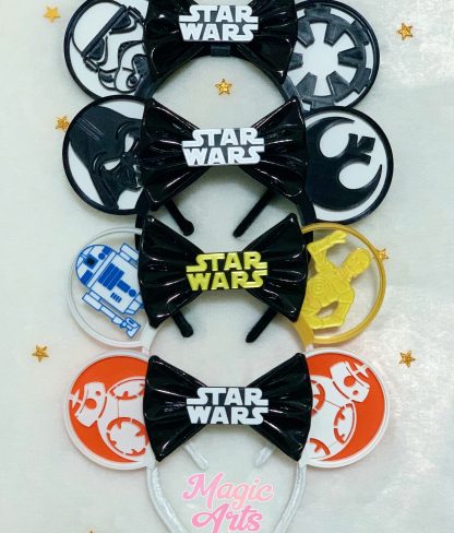 Mickey, Minnie, Disney, Disney Walt Disney, Personalizados, Tiara da Minnie, Minnie ears, Tiara Minnie, Orelhinha da Minnie, Orelha Minnie, Star Wars