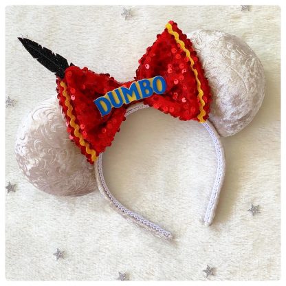 Mickey, Minnie, Disney, Disney Walt Disney, Personalizados, Tiara da Minnie, Minnie ears, Tiara Minnie, Orelhinha da Minnie, Orelha Minnie, laços personalizados, Dumbo