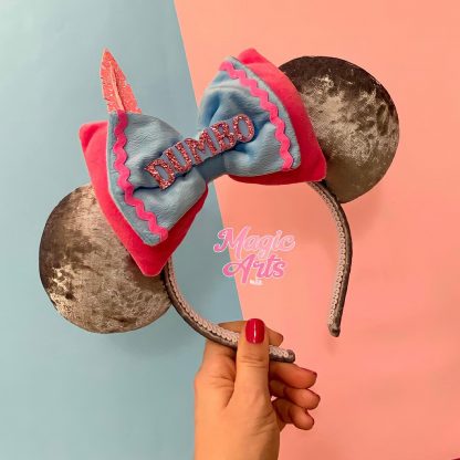 Mickey, Minnie, Disney, Disney Walt Disney, Personalizados, Tiara da Minnie, Minnie ears, Tiara Minnie, Orelhinha da Minnie, Orelha Minnie, laços personalizados, Dumbo