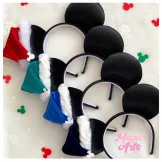 Mickey, Minnie, Disney, Disney Walt Disney, Personalizados, Tiara da Minnie, Minnie ears, Tiara Minnie, Orelhinha da Minnie, Orelha Minnie, Natal, Feliz Natal