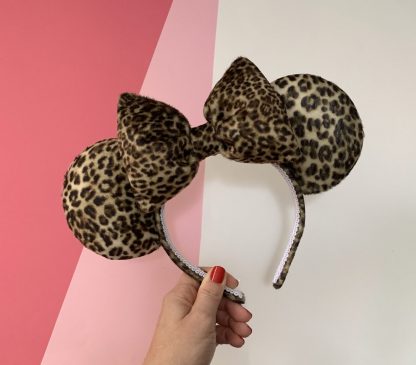 Mickey, Minnie, Disney, Disney Walt Disney, Personalizados, Tiara da Minnie, Minnie ears, Tiara Minnie, Orelhinha da Minnie, Orelha Minnie, laços personalizados, animal print